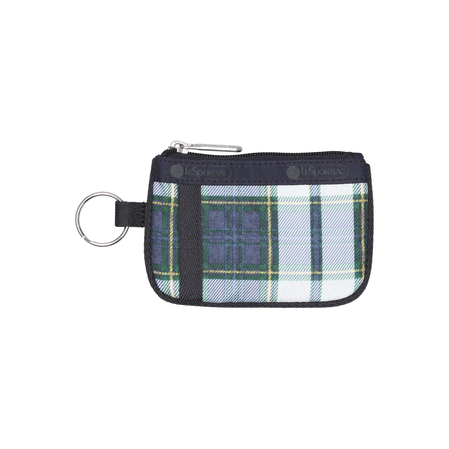 Deep Blue Tartan Key Cardholder