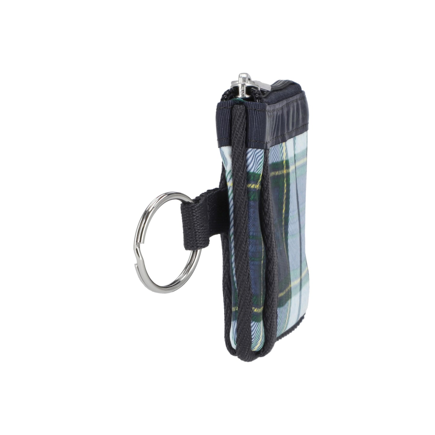 Deep Blue Tartan Key Cardholder