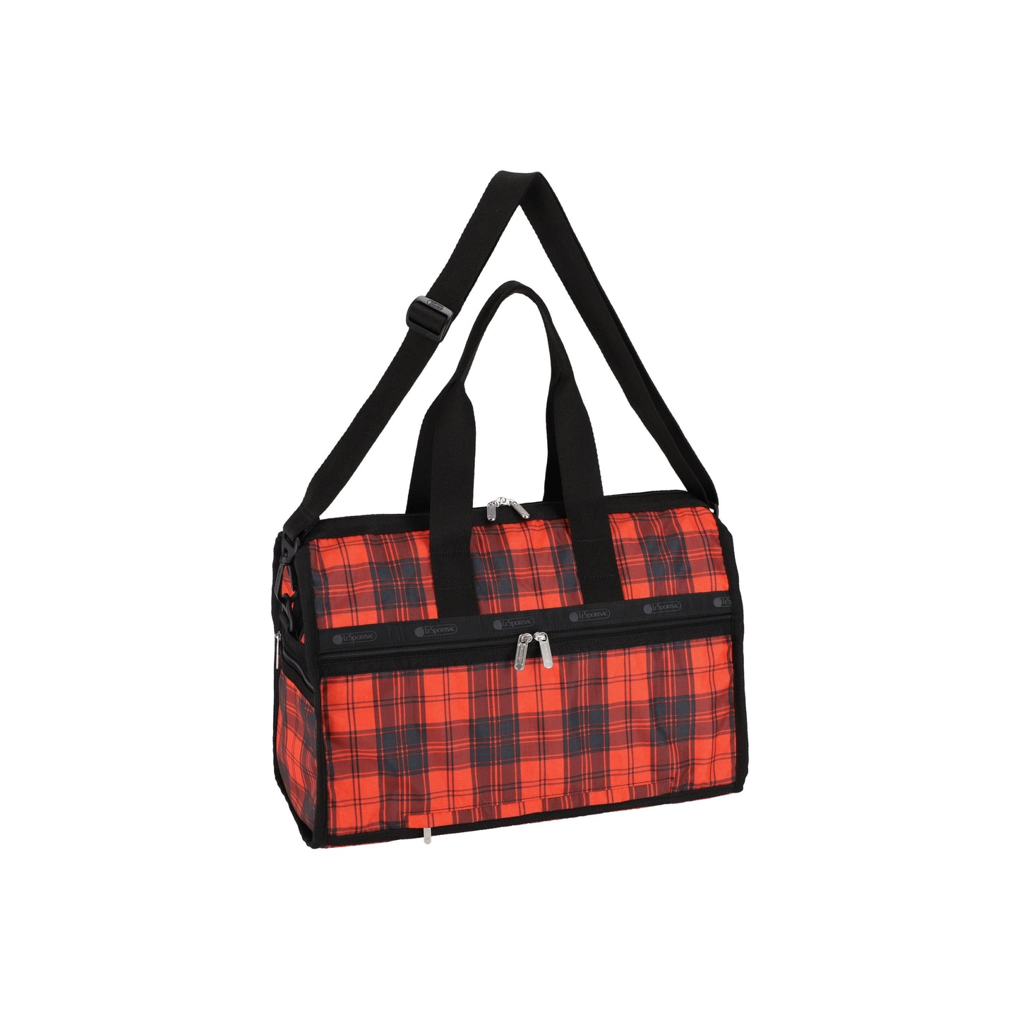 Red Tartan Deluxe Medium Weekender