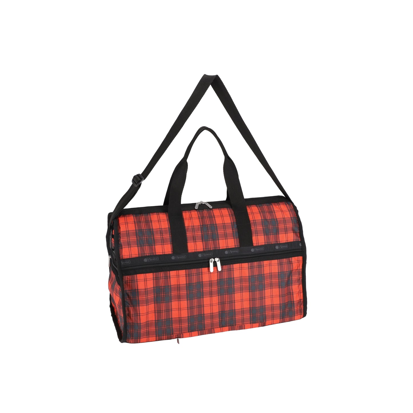 Red Tartan Deluxe Large Weekender