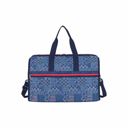 Patchwork Knit Deluxe Large Weekender
