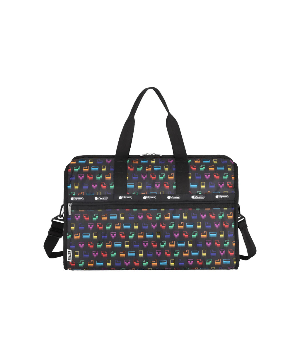 LeSportsac x Tetris Deluxe Large Weekender Tetris Falling Blocks