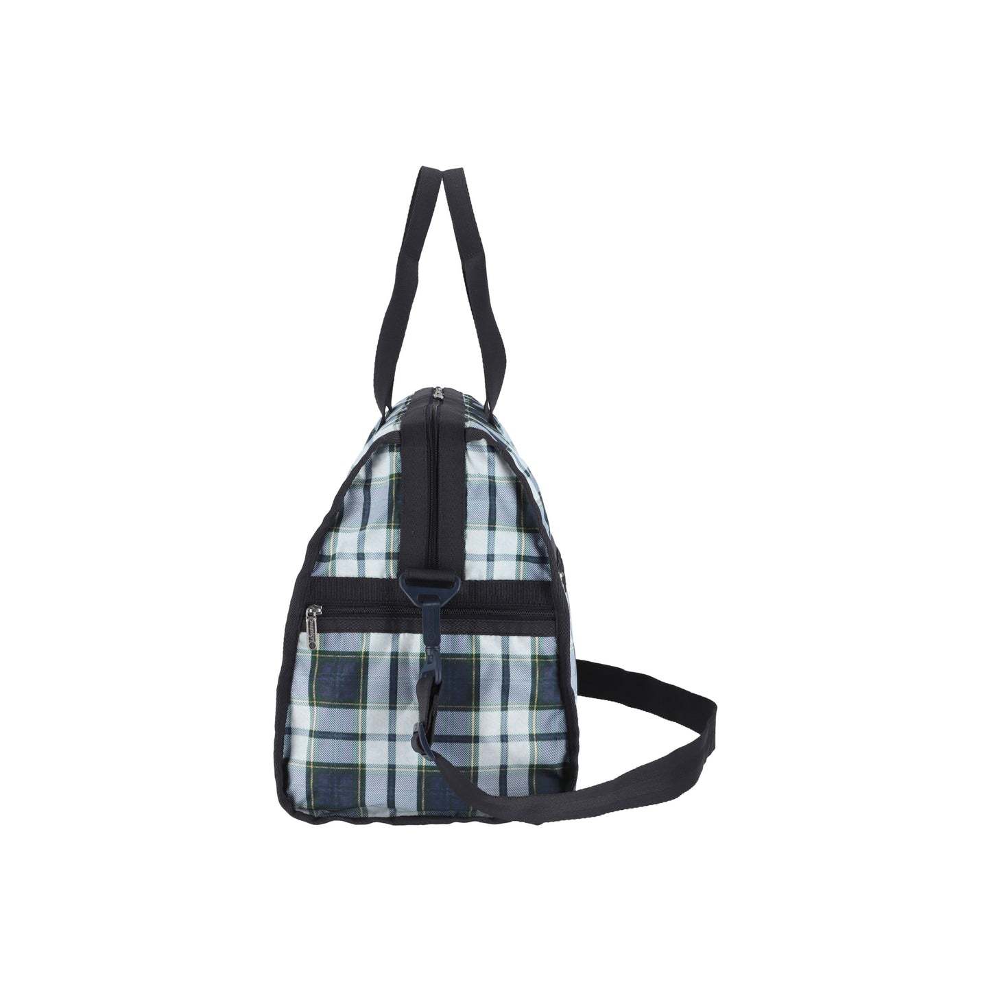 Deep Blue Tartan Deluxe Large Weekender