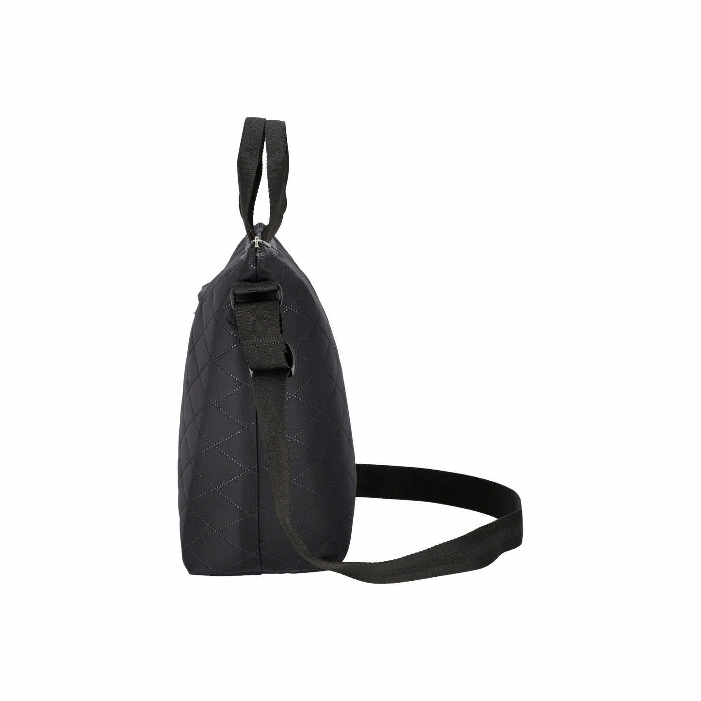 Deluxe Easy Carry Tote Black Cross Deboss