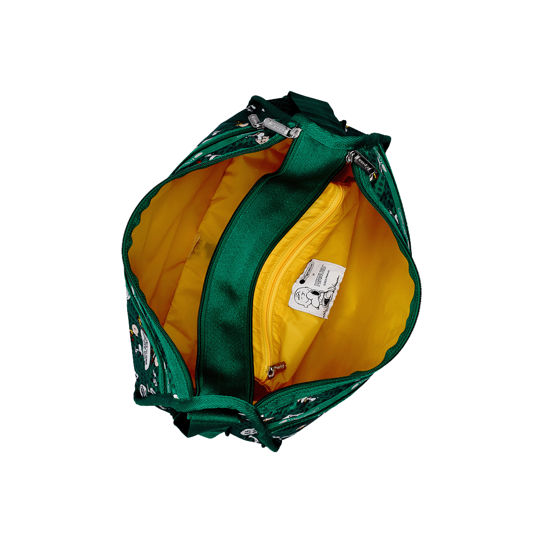 Peanut Pals Green Deluxe Everyday Hobo Bag