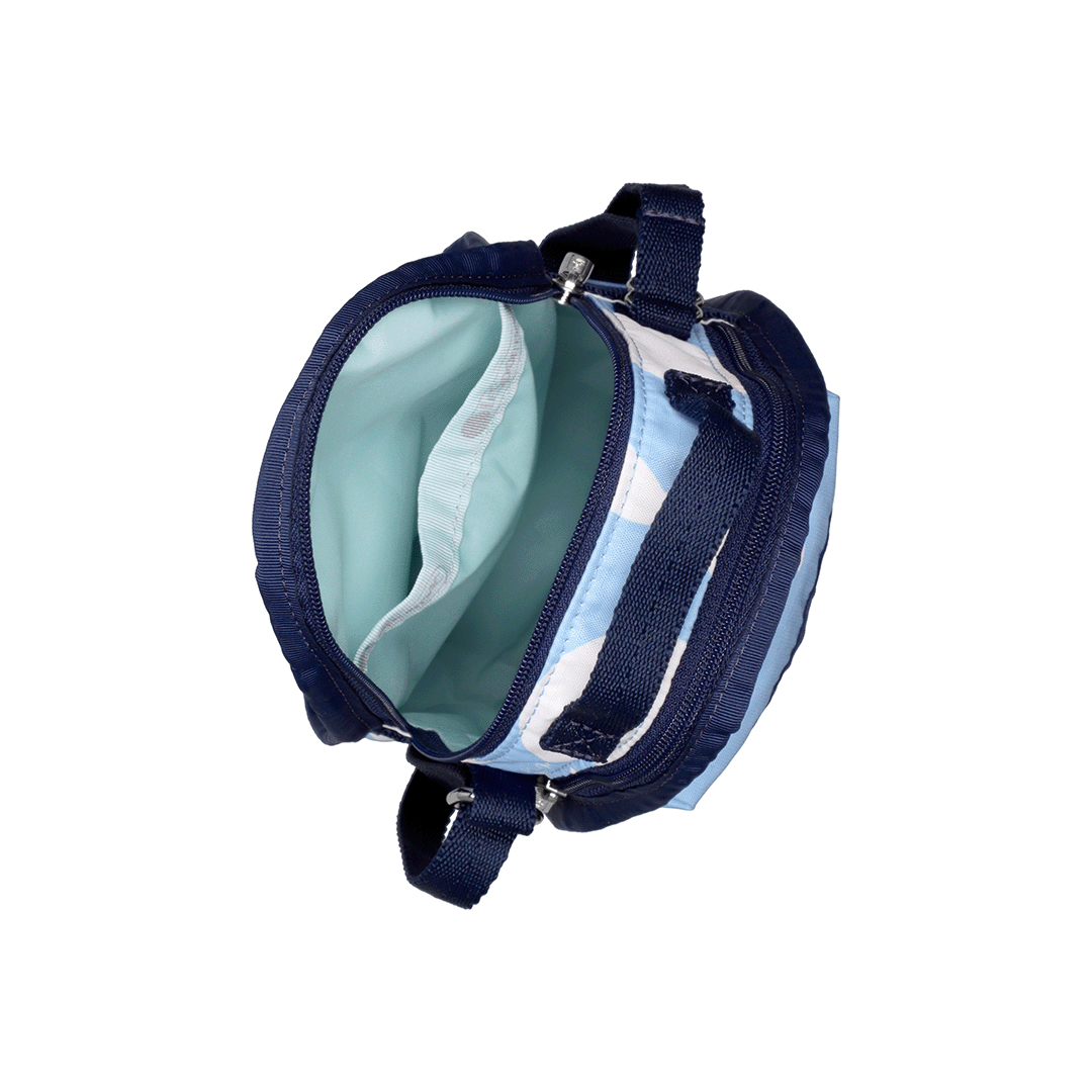 LeSportsac Geometric Sky Micro Shoulder Crossbody Bag