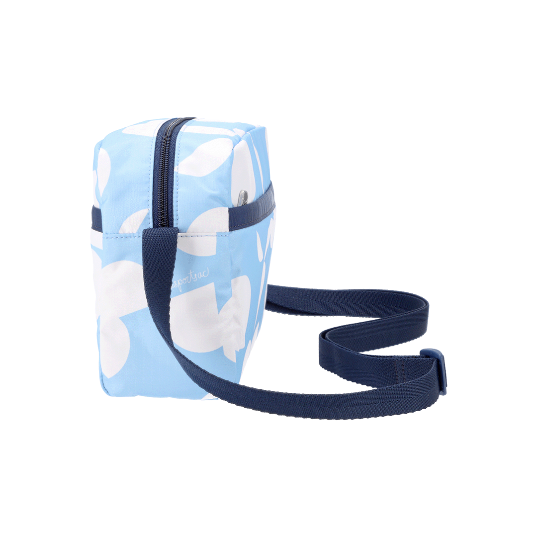 Geometric Sky Daniella Crossbody Bag