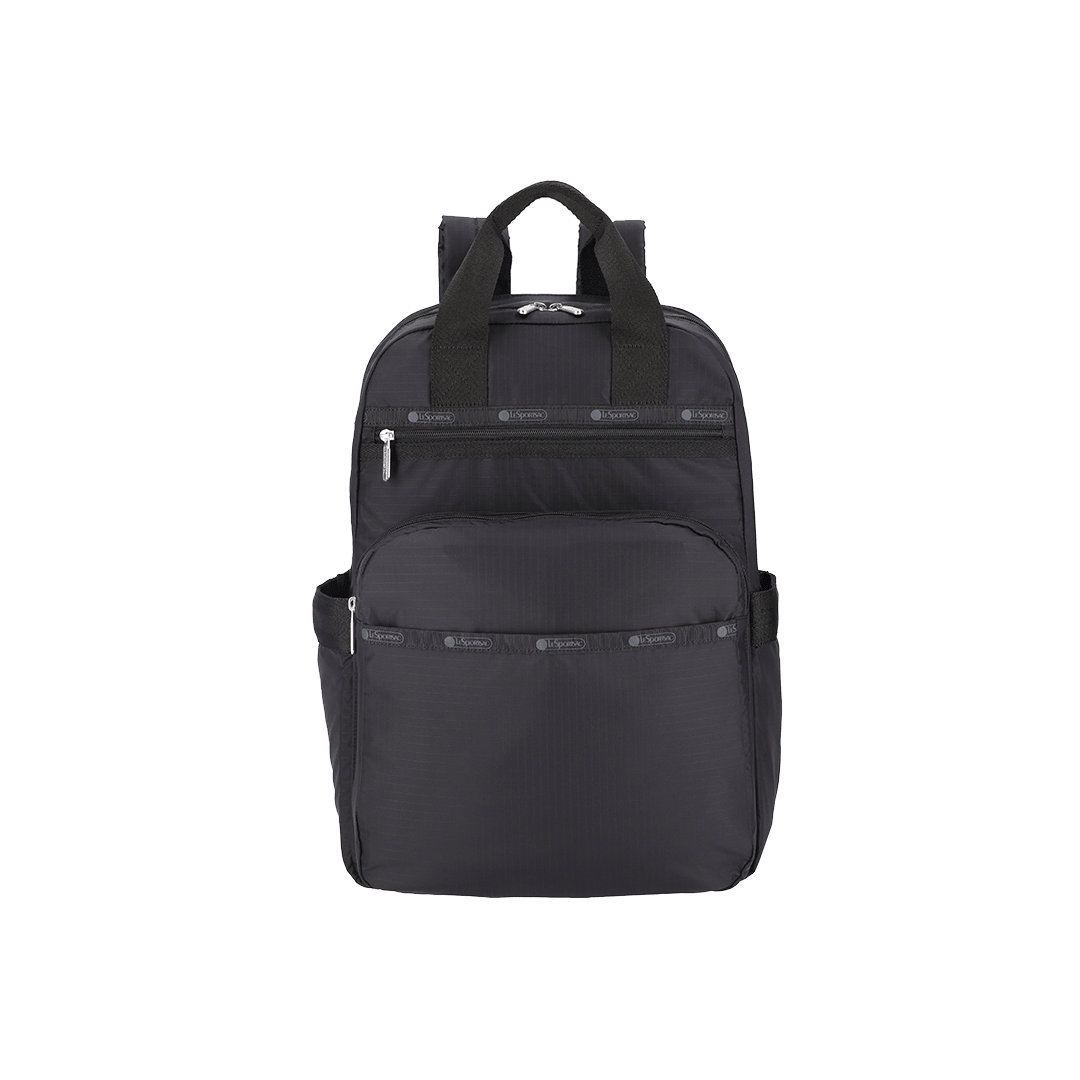 Recycled Black Ryan Backpack