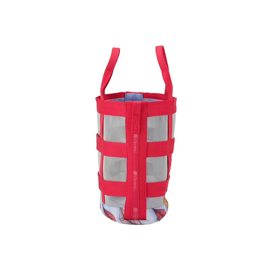 Summer Petals Convertible Basket Crossbody Bag
