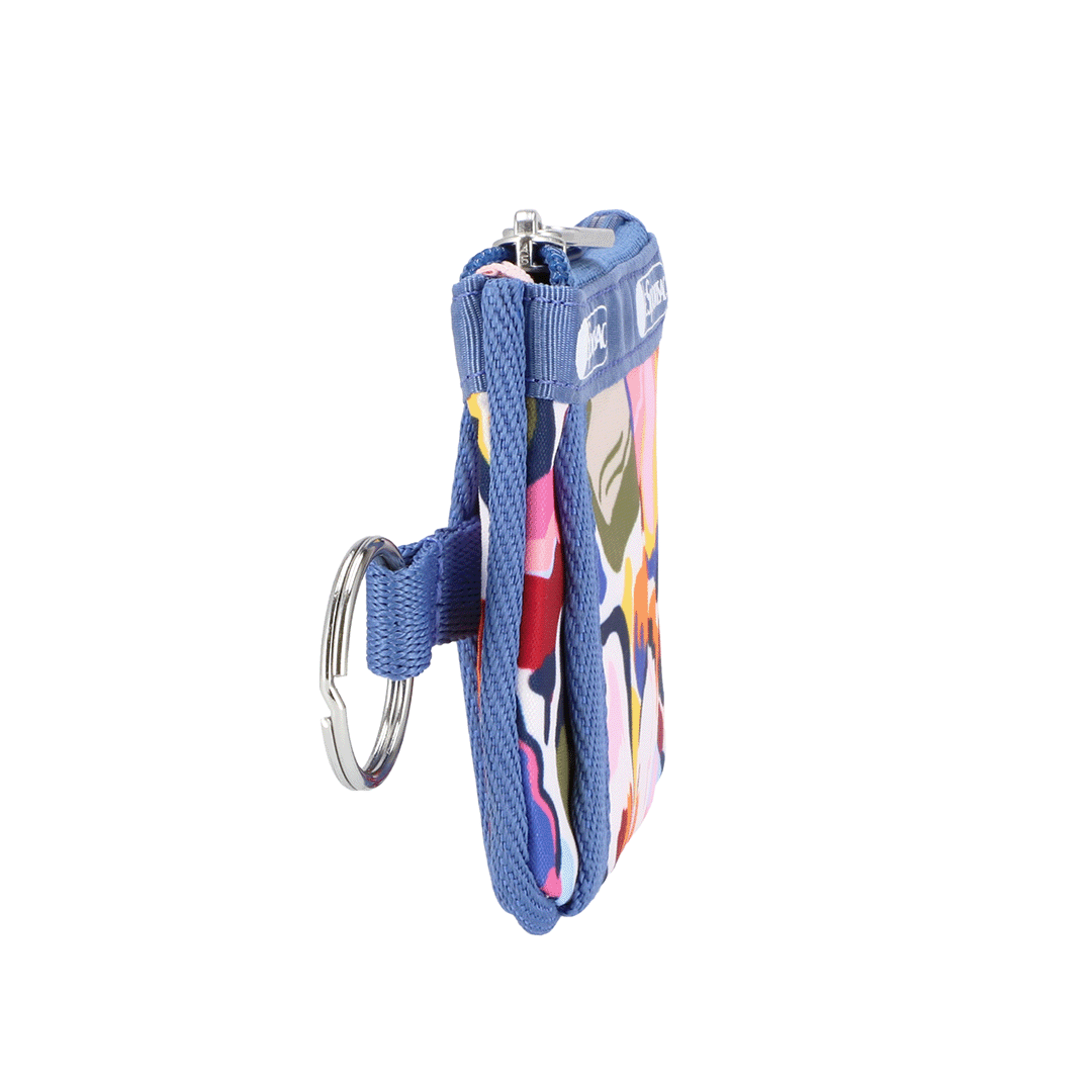 Autumn Floral Key Card Holder Pouch