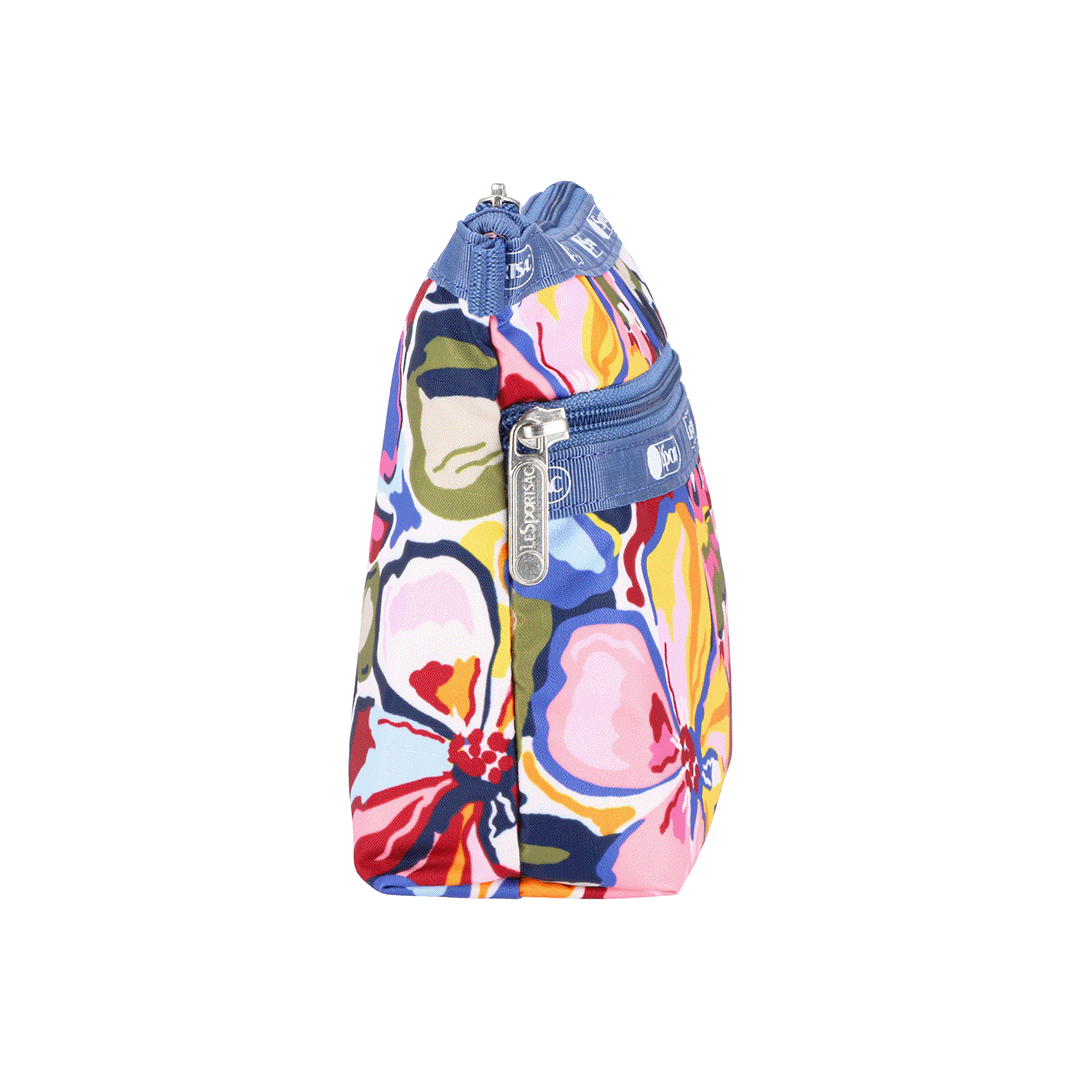 Autumn Floral Cosmetic Clutch Pouch