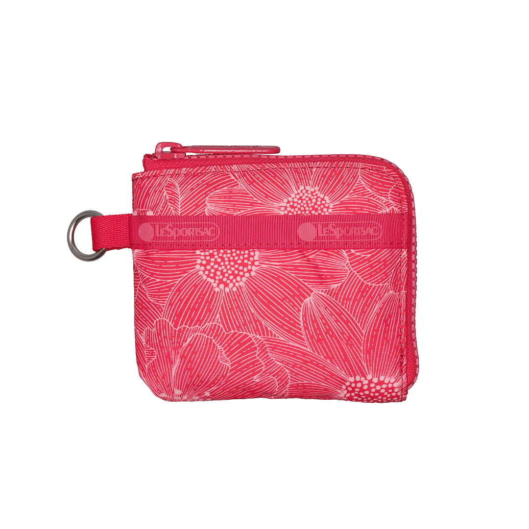 Summer Garden Flower Slim Wallet