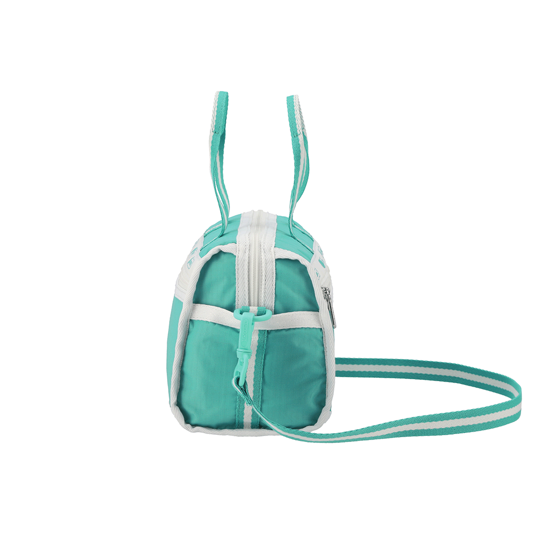 Spectator Sea Green Deluxe Mini Duffel Crossbody Bag