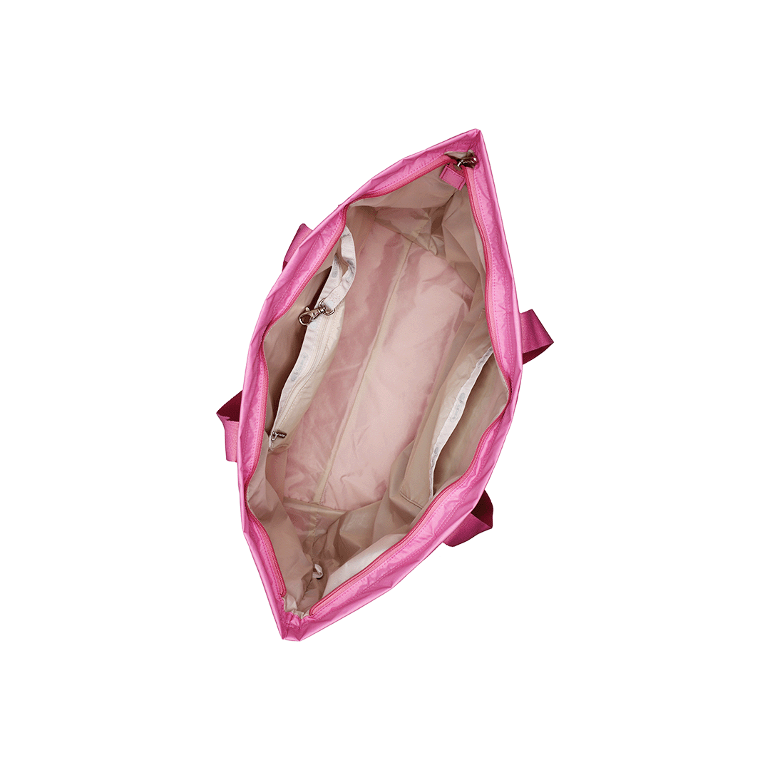 Cashmere Rose Carlin Zip Tote Bag
