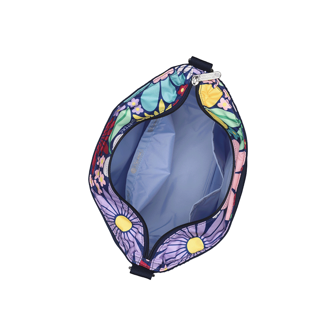 Flower Pop Small Bucket Crossbody Bag
