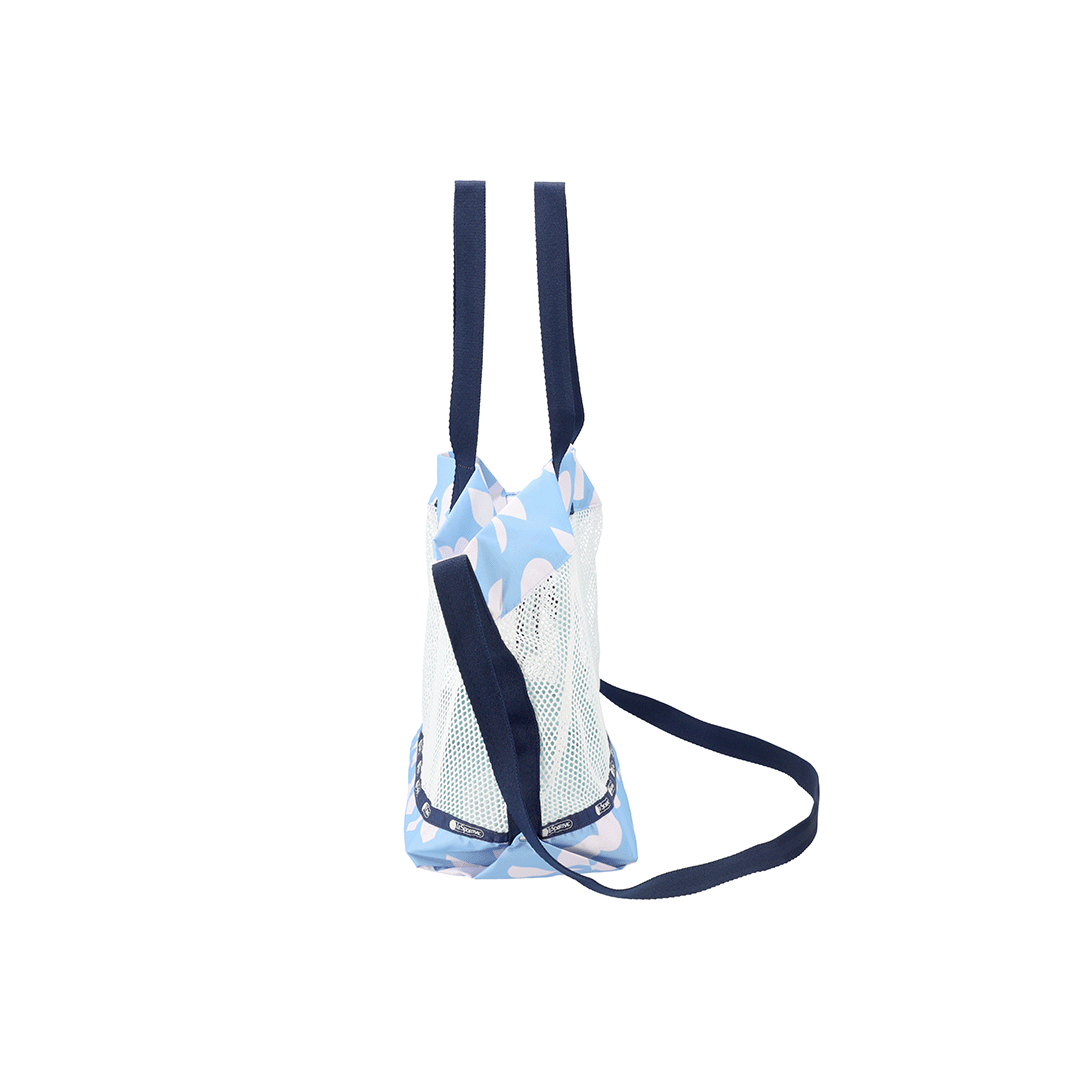 Geo Sky Mesh Medium Tote Bag