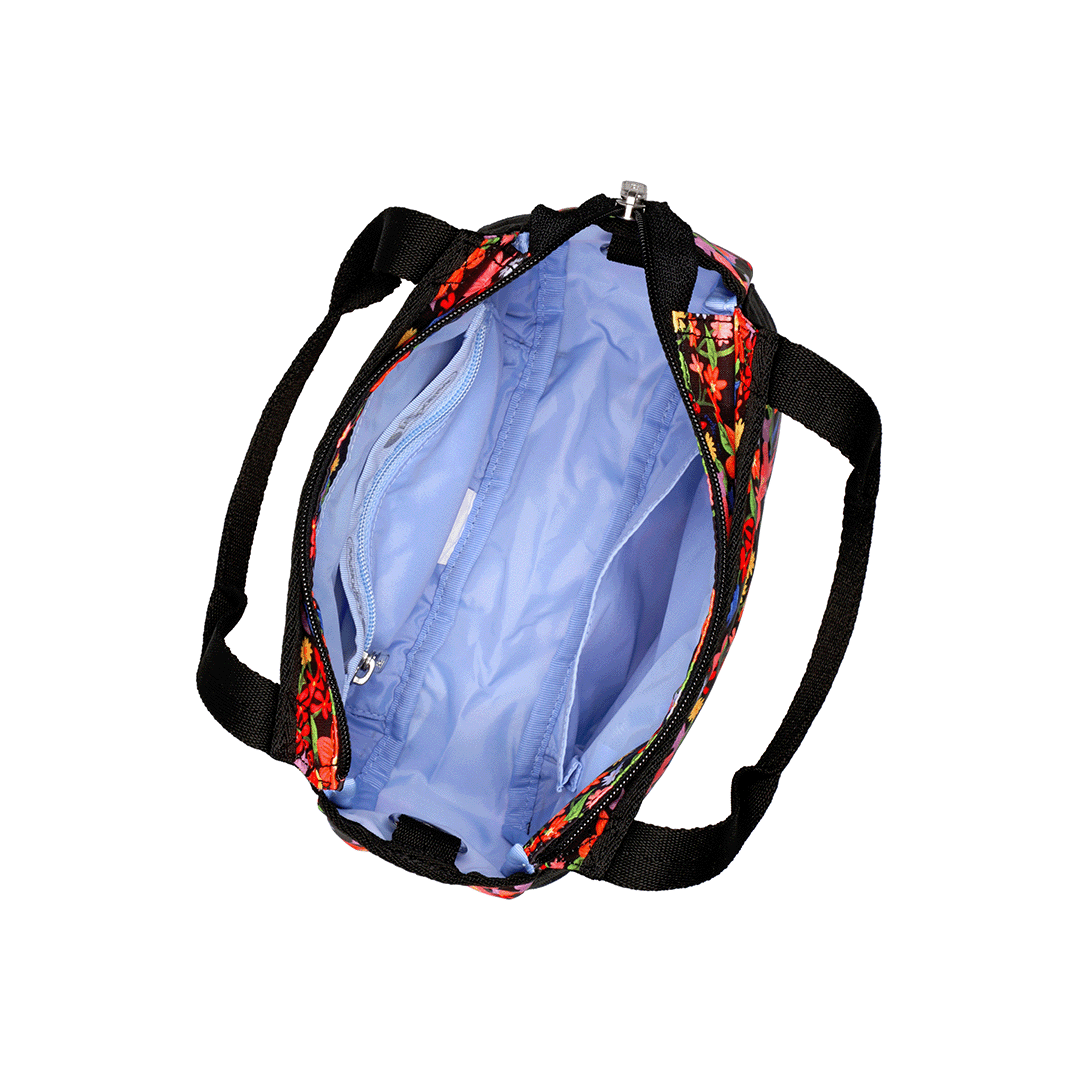 Painted Garden Small Jenni Top Handle Crossbody Bag