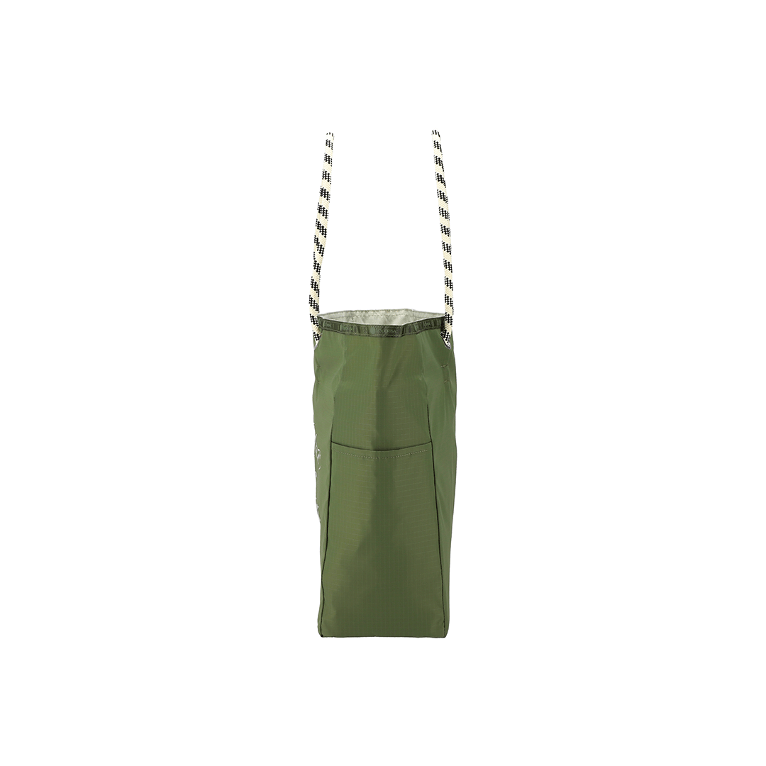 Birch/ Olive Large 2-Way Tote Bag