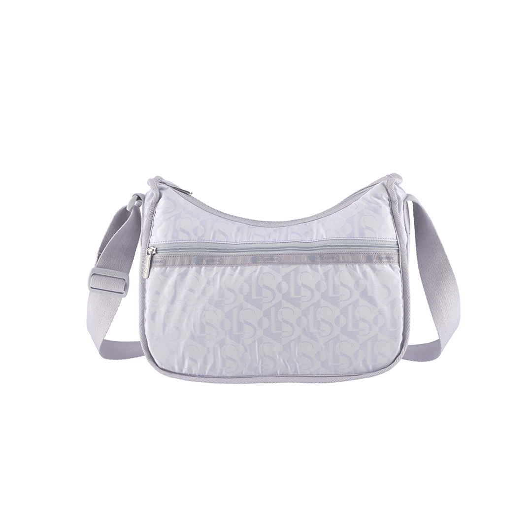 Monogram Jacquard Lavender Classic Hobo Bag