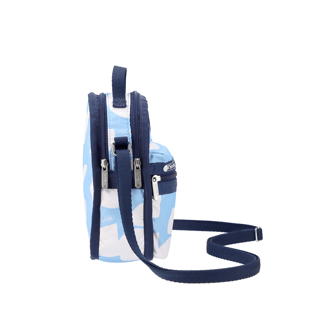 LeSportsac Geometric Sky Micro Shoulder Crossbody Bag