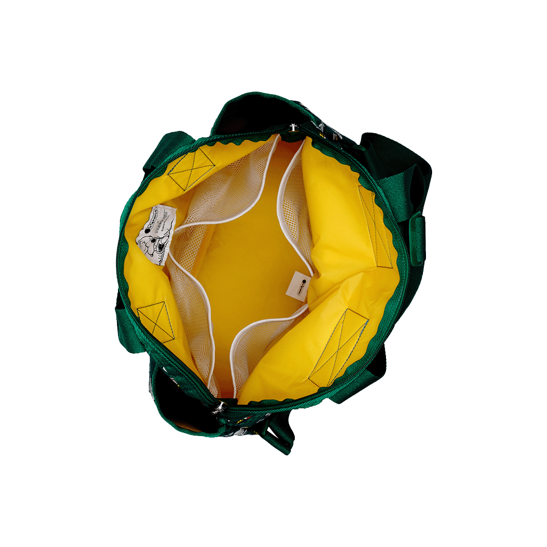 Peanut Pals Green Double Trouble Backpack