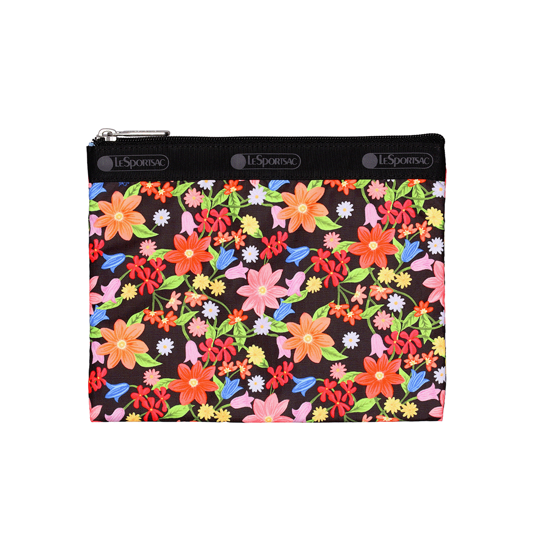 Painted Garden Deluxe Shoulder Satchel Hobo Bag