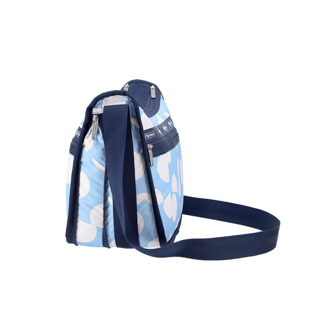Geometric Sky Deluxe Everyday Hobo Bag