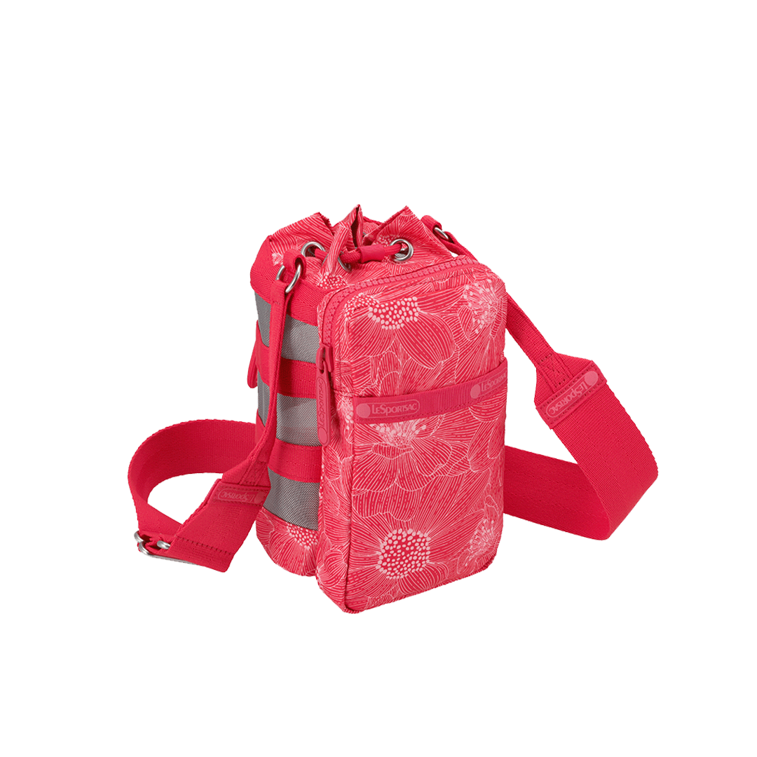 Summer Garden Flower Small Utility Crossbody Bag