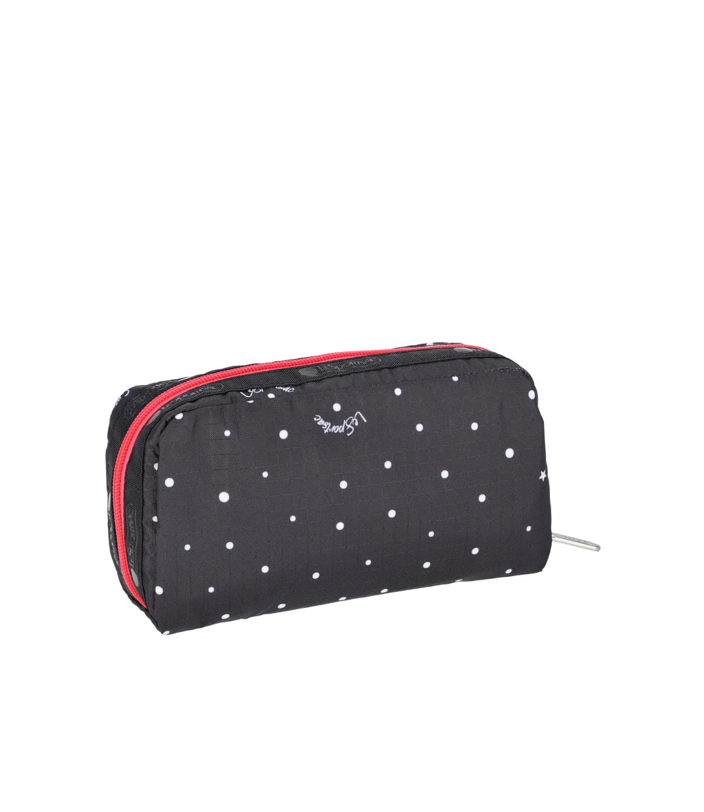 Rectangular Cosmetic Bliss Dot Acc Pk