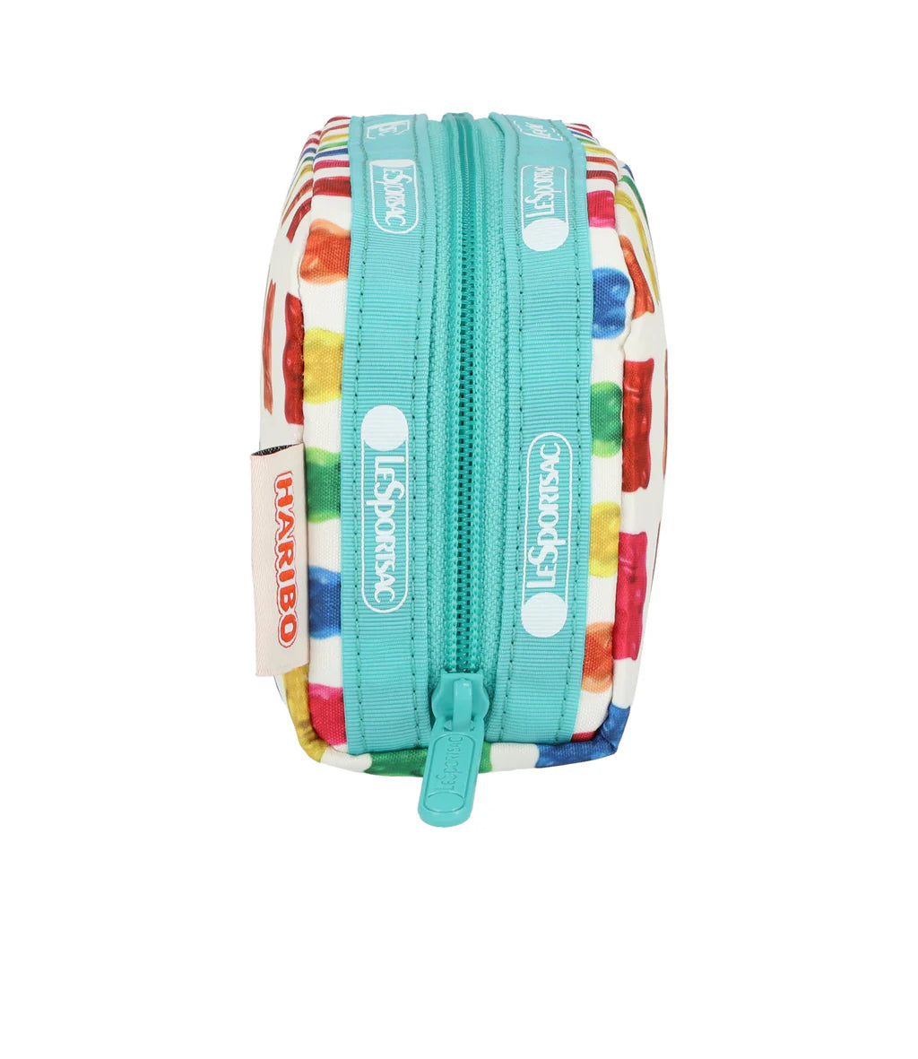 Lesportsac x Haribo Rectangular Cosmetic Haribo Gummy Bears Mint
