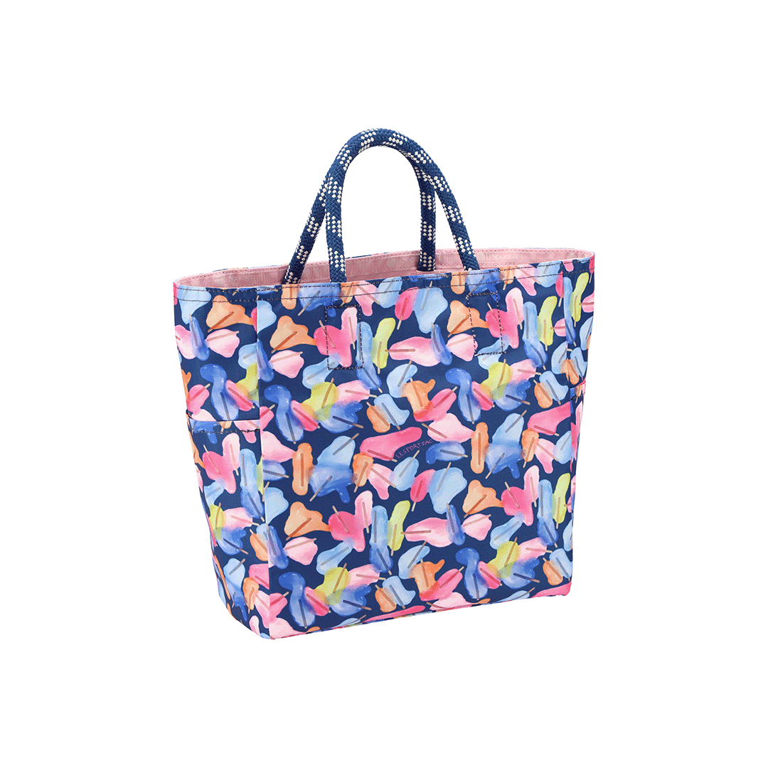 Pink Shine/ Popsicle Medium 2-Way Tote Bag
