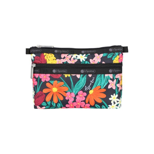 Cosmetic Clutch Bright Garden Blooms