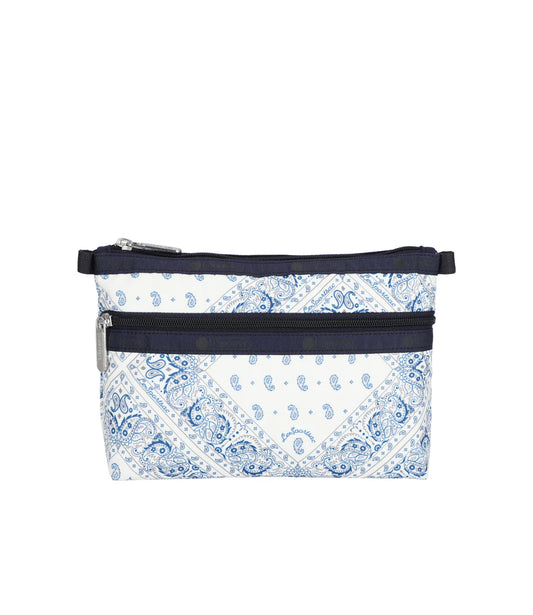 Cosmetic Clutch Bandanna Breeze