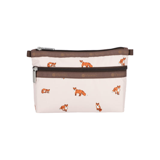 Cosmetic Clutch Dashing Foxes