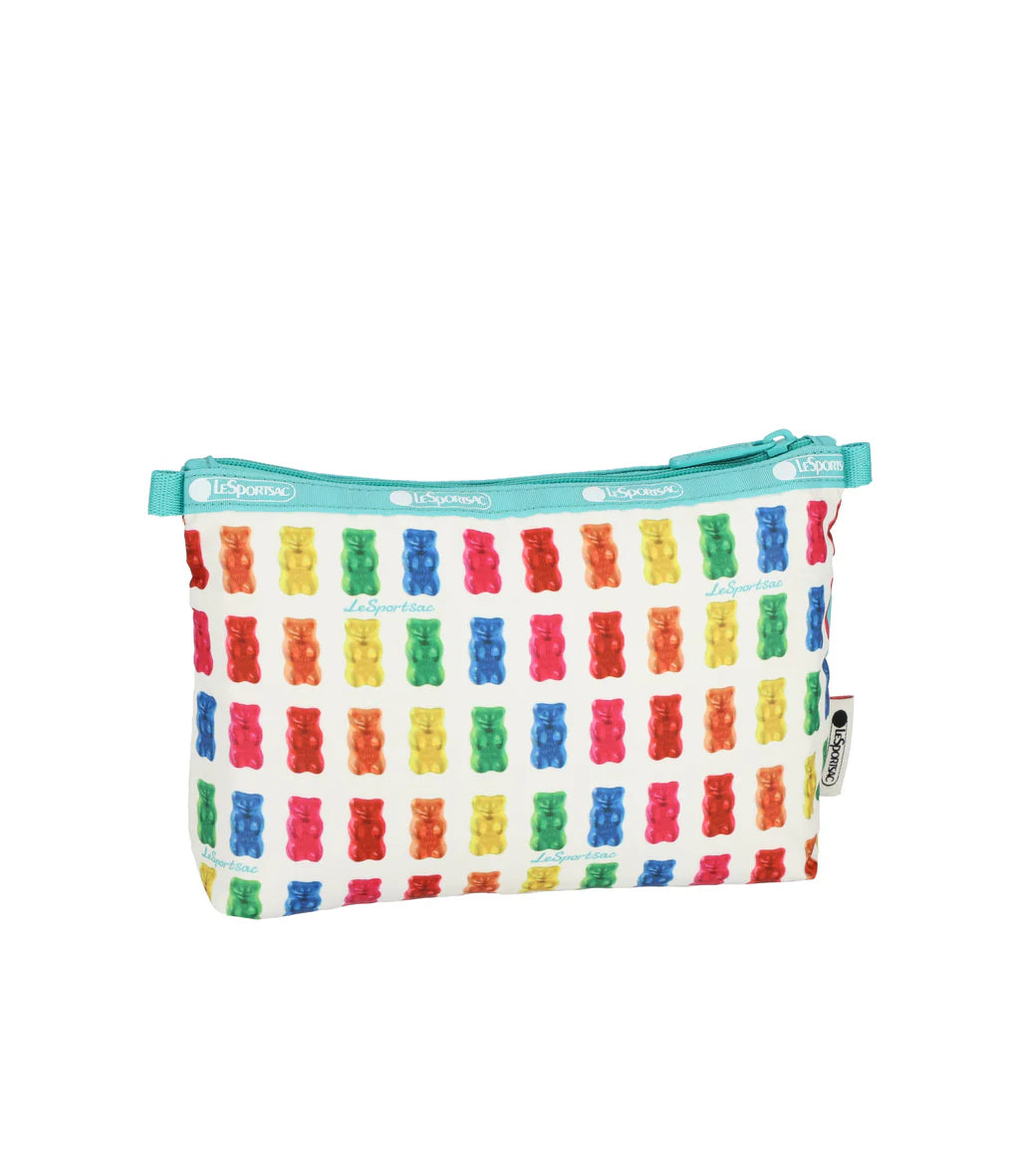 Lesportsac x Haribo Cosmetic Clutch Haribo Gummy Bears Mint