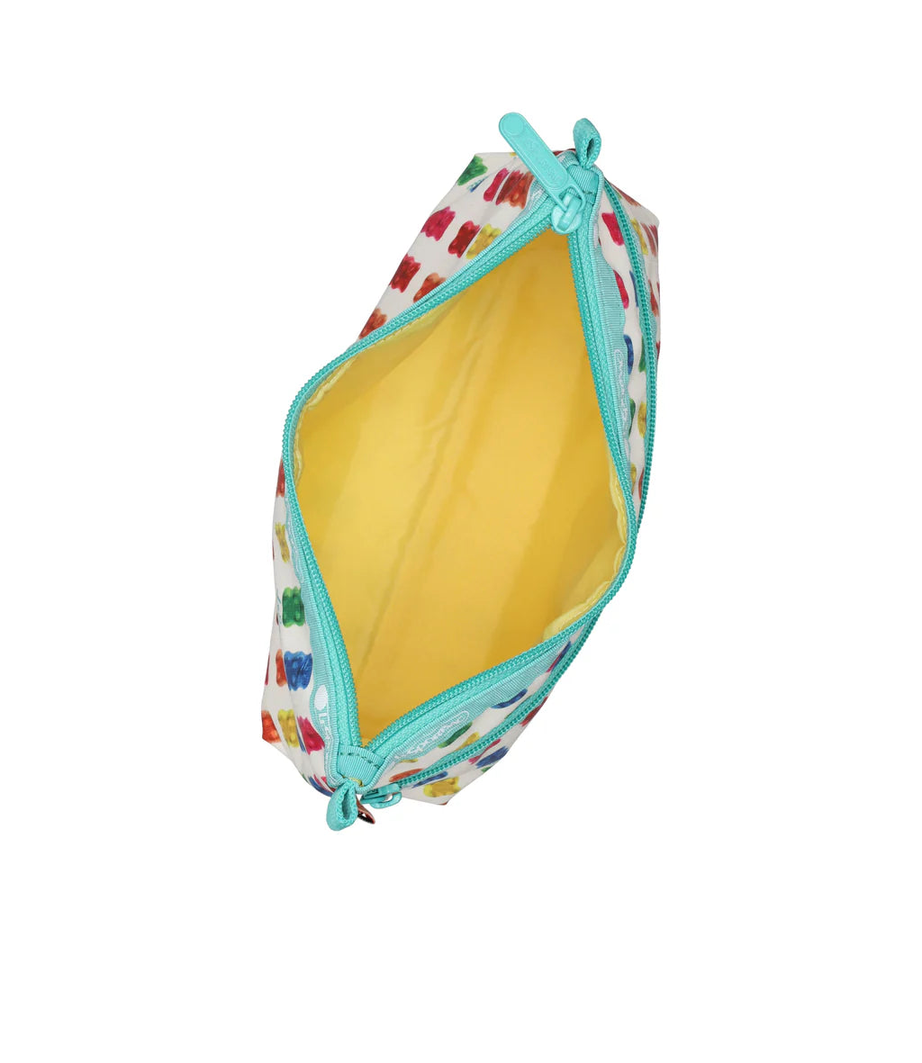Lesportsac x Haribo Cosmetic Clutch Haribo Gummy Bears Mint