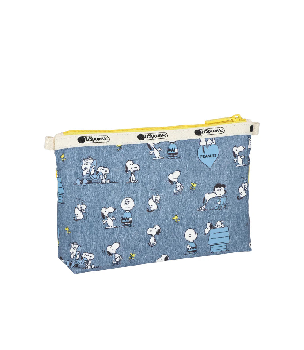 LeSportsac x Peanuts Cosmetic Clutch Peanuts Happy Pals