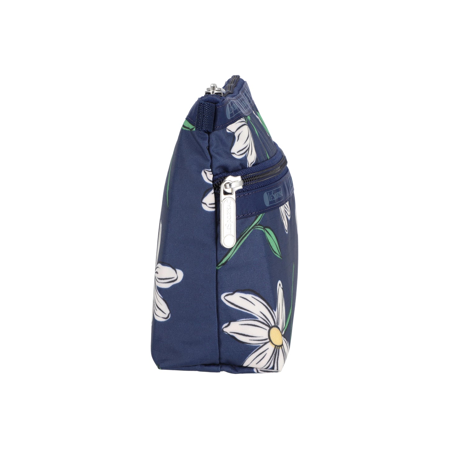 Cosmetic Clutch Floral Blooms Navy
