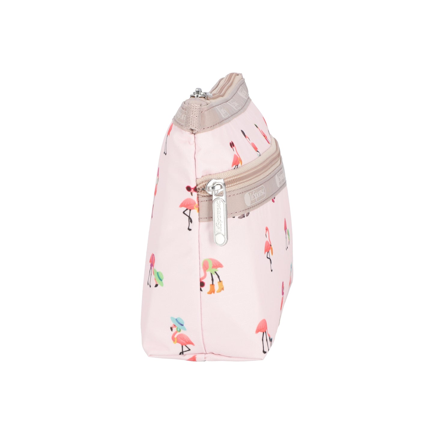 Cosmetic Clutch Flamingo Party