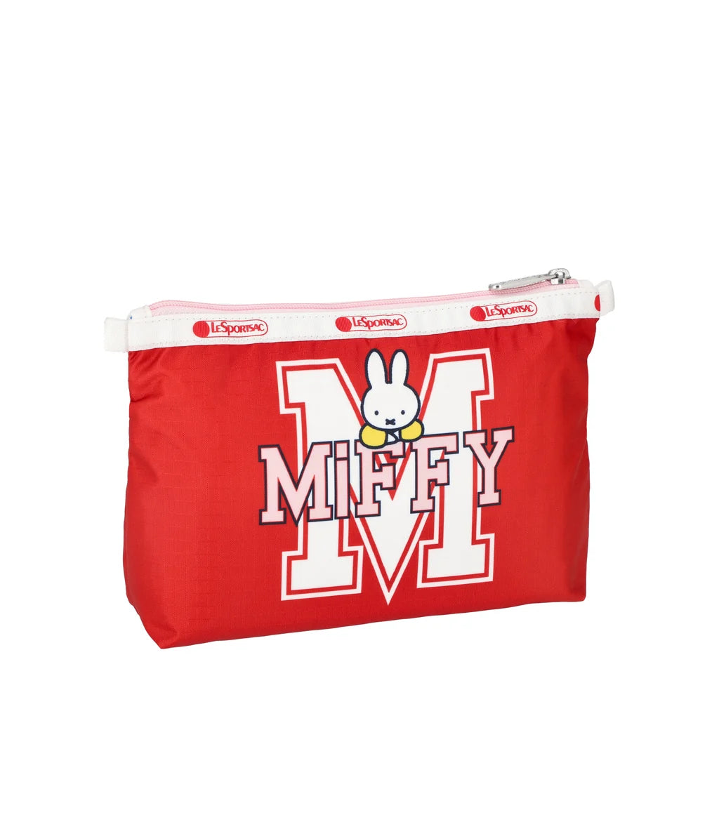 Lesportsac x Miffy Cosmetic Clutch Miffy And Friends Red