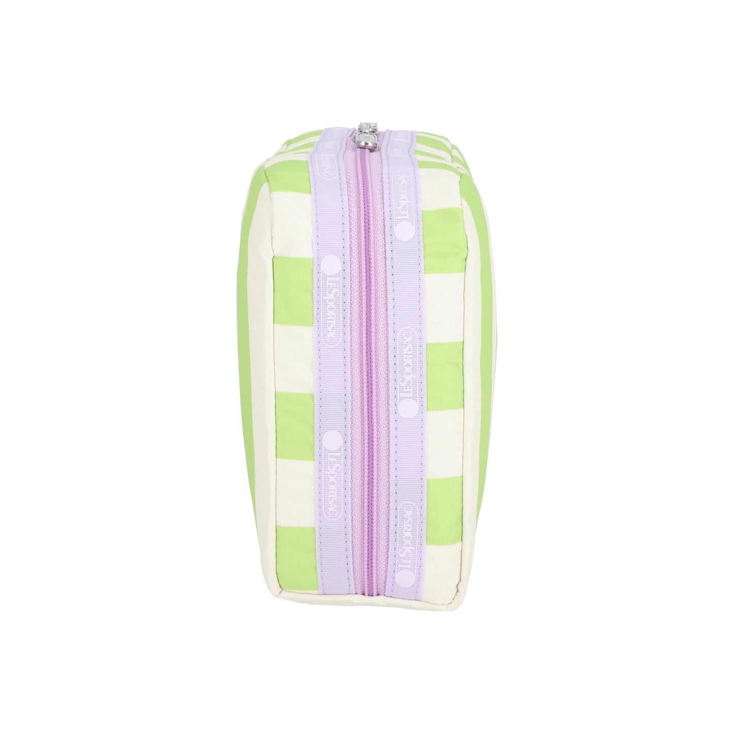 Extra Large Rectangular Cosmetic Pastel Stripes