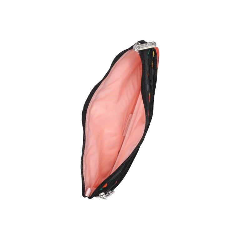 3-Zip Cosmetic Bright Garden Blooms