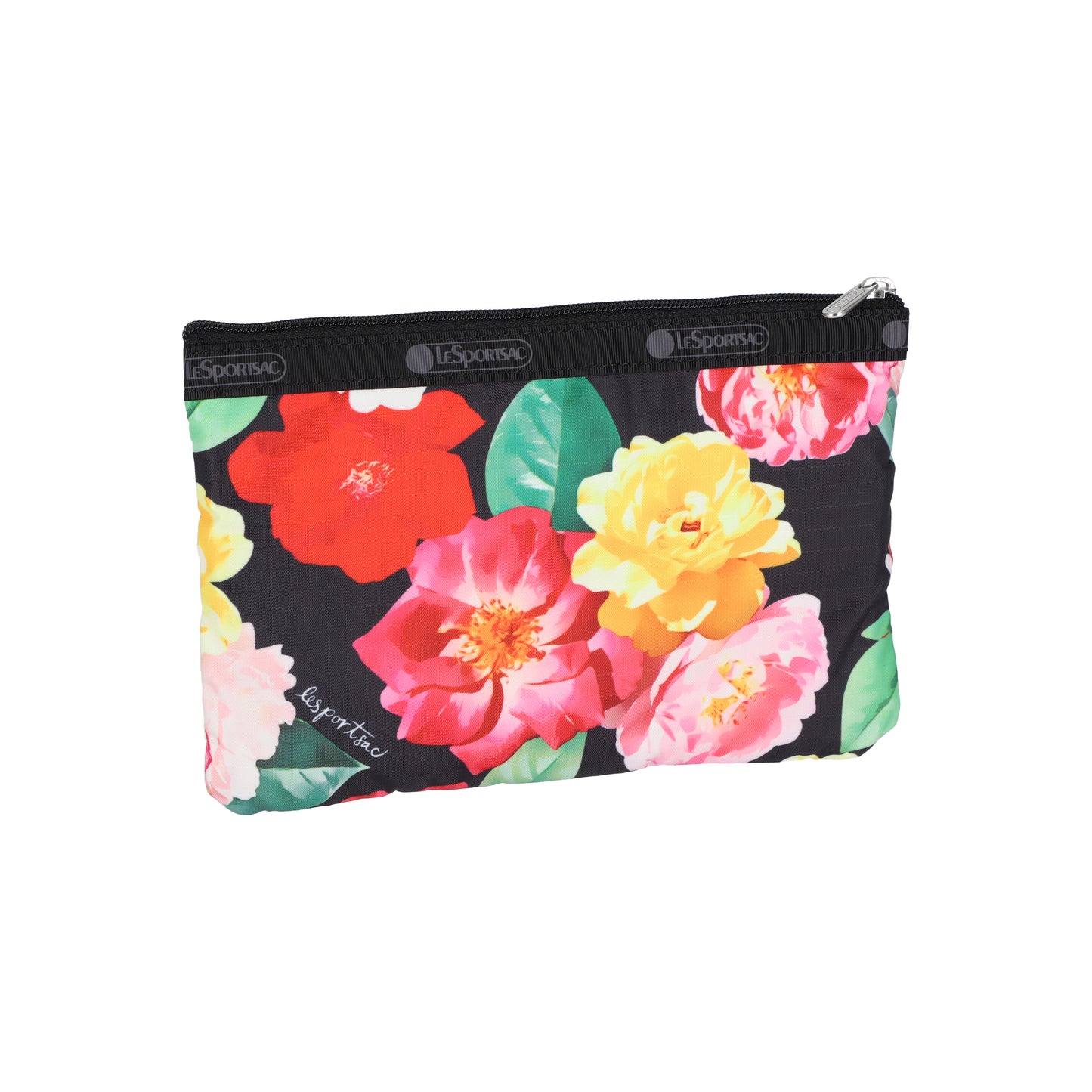 3 Zip Cosmetic Floral Fiesta