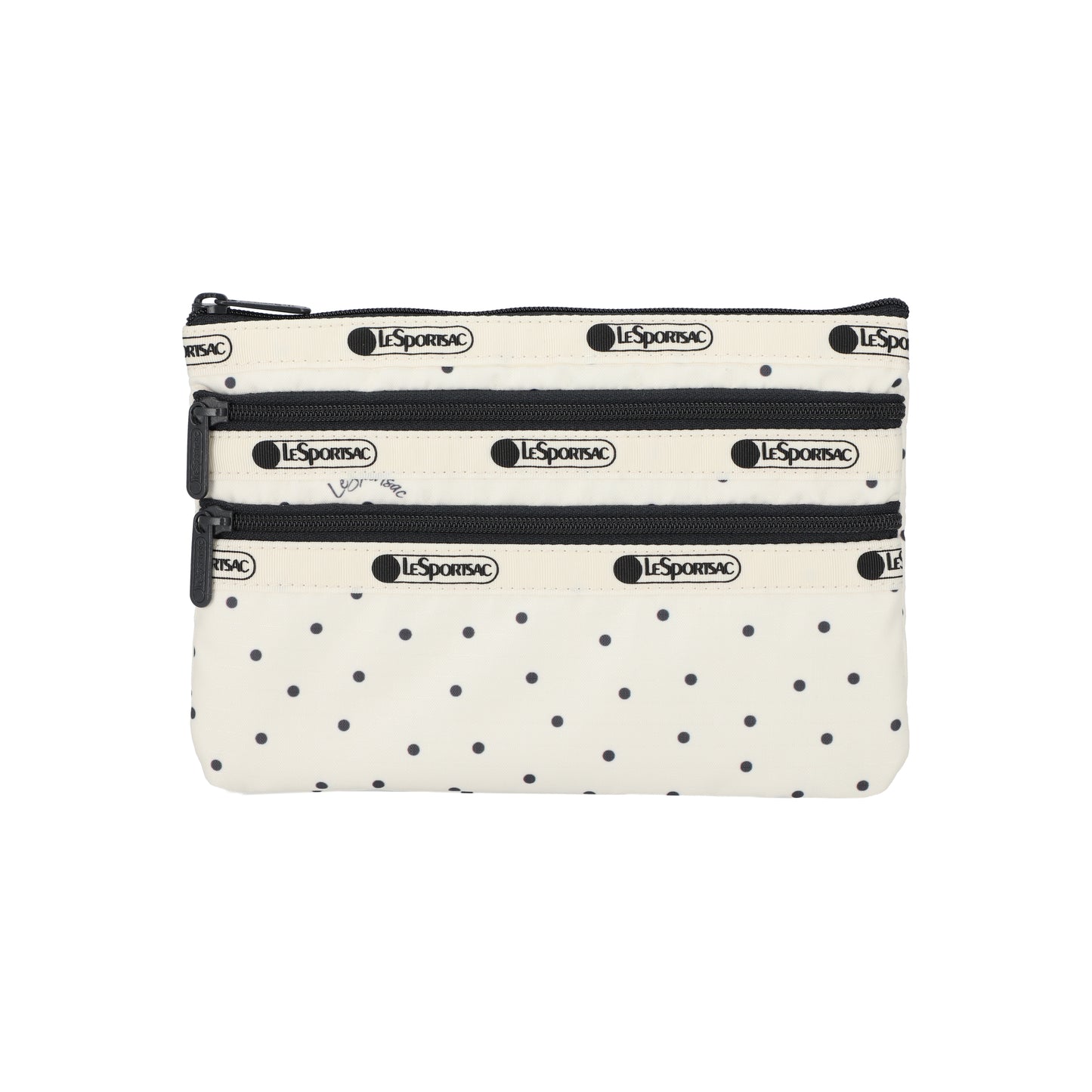3-Zip Cosmetic Playful Dots
