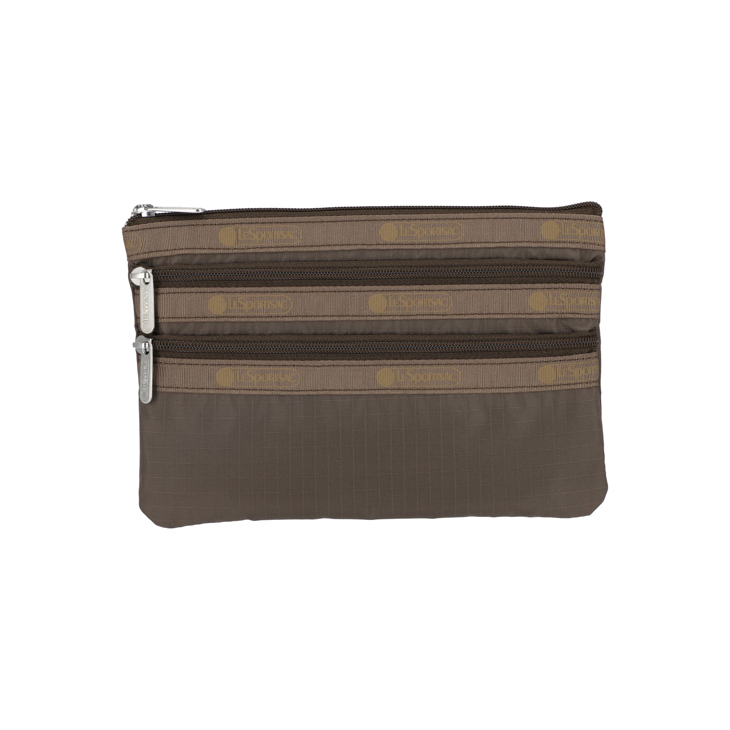 3 Zip Cosmetic Dark Chocolate