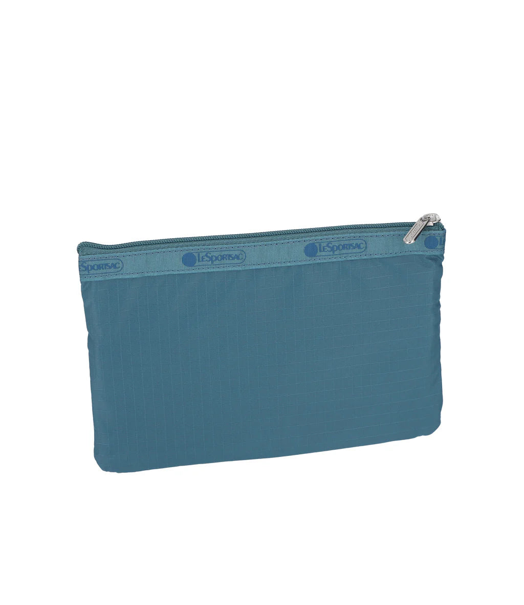 3 Zip Cosmetic Blue Indigo