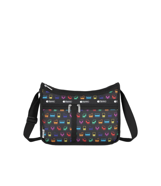 LeSportsac x Tetris Deluxe Everyday Bag Tetris Falling Blocks