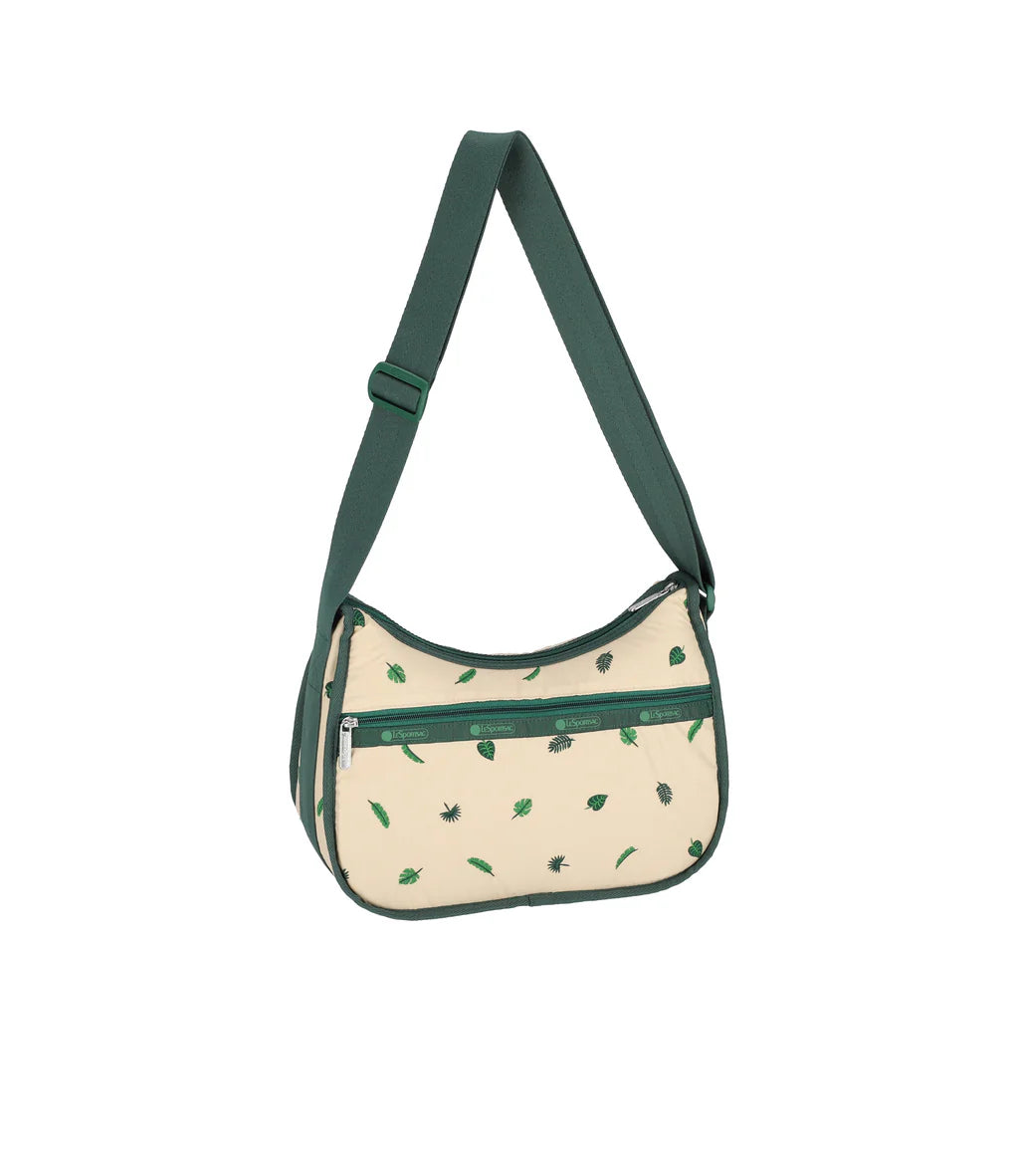 Classic Hobo Tropical Palm Embroidery