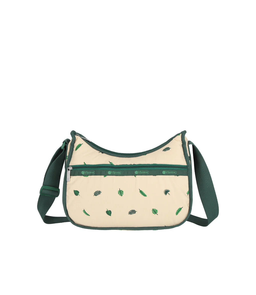 Classic Hobo Tropical Palm Embroidery