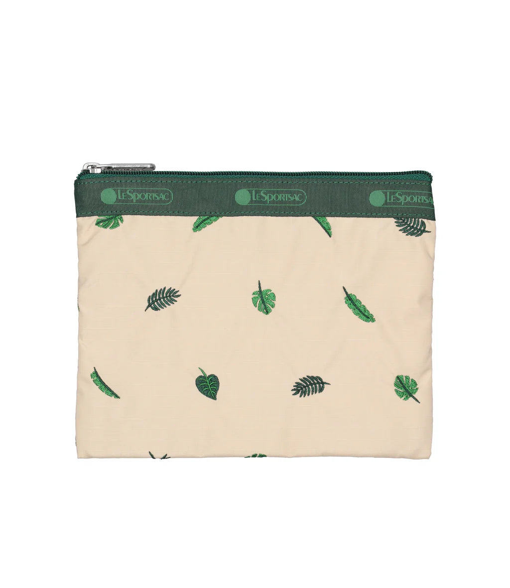 Classic Hobo Tropical Palm Embroidery